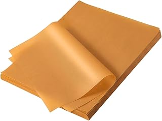 Dolphfin Fırın Pişirme Kağıdı 100 Adet Yapışmaz Ağartılmamış Yağlı Yüzey Ultra Kalın Çok Amaçlı Kağıt 