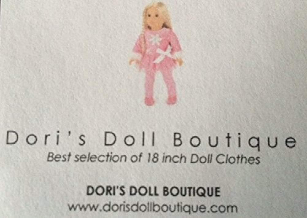 Doll Hangers Set of 24 Plastic Hangers for 18 Inch Doll Clothes