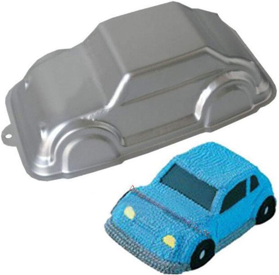 Plane Aluminum Alloy 3D Cake Mold Baking Mould Tin Cake Pan -car