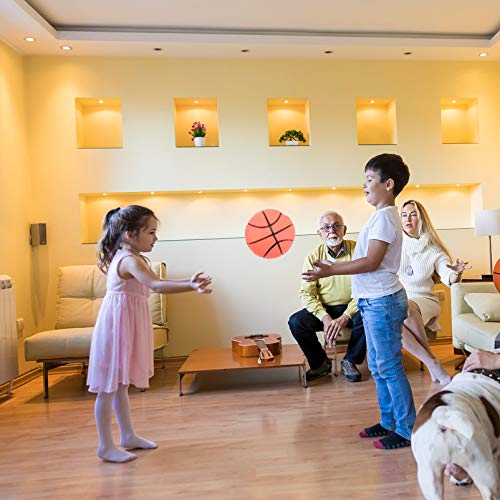 BESPORTBLE, 1 conjunto de brinquedo de basquete com bolas de bomba de ar, jogo de basquete para aman