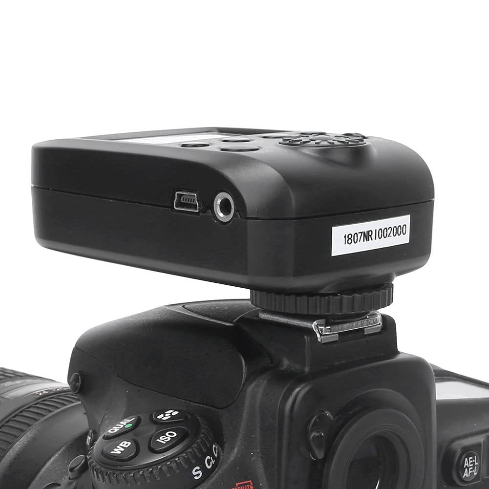 Generic Disparador de Flash TTL HSS para Quick Sync Inalámbrico 2.4G Pantalla LCD de 8 Canales Ideal para Fotógrafos 1 Unidad