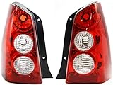 Garage-Pro Tail Lights Assembly Set For Mazda Tribute 2005-2006 Halogen Driver, Passenger Side Rear Tail Light
