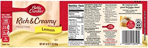 Betty Crocker Lemon Frosting 453g