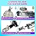 2 Pack Electric Water Guns with Muzzle Flash,Ultimate Battle Blaster,Full Automatic Electric Squirt Gun 28-32 FT Range Water Pistol Blaster Soaker,Summer Outdoor Pool,Water Toy for Adult&Kid