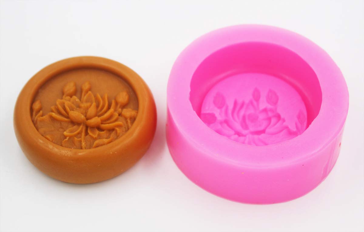 LC Cinq Fleurs N457 Moule Craft Moule à Savon En Silicone Motif Craft
