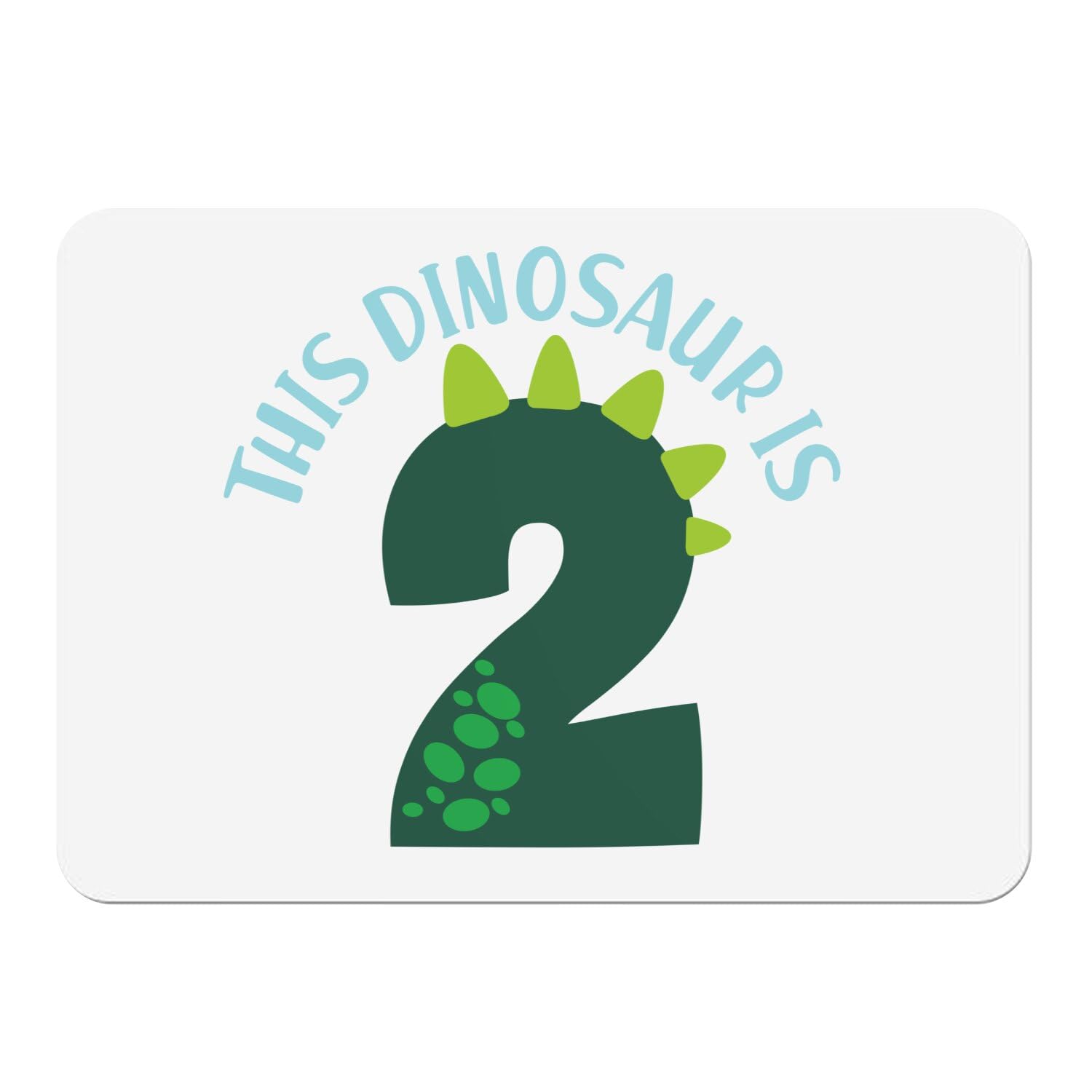 Sets de table dinosaure 2 ans pour anniversaire enfant avec dessous en liège souple lot de 4