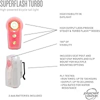 Vista 8 de Planet Bike Luz trasera Superflash Turbo Bike