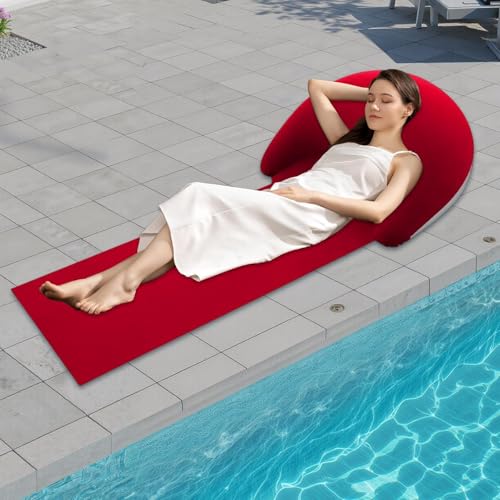 Tapis de plage d'extérieur floqué matelas pliable randonnée et piscine - 6