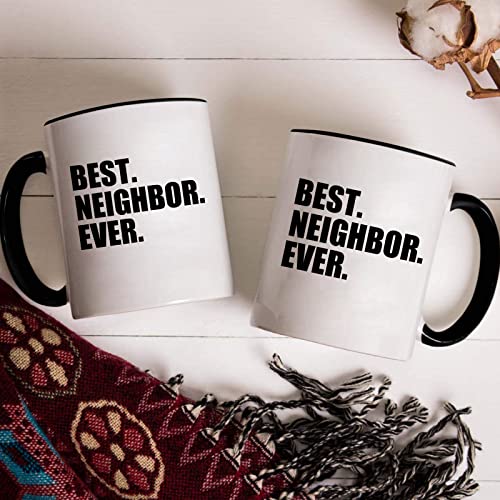 Best-Neighbor-Ever-Mugs-Set-Housewarming-Welcome-Gift-for-Neighbors-Co-Workers-Friends-Novelty-Moving-Away-Mugs-Neighbor-Birthday-Christmas-Gift-Idea-Coffee-Cup-11-oz-2-pack Best Neighbor Ever Mugs Set Housewarming Welcome Gift for Neighbors Co Workers Friends Novelty Moving Away Mugs Neighbor Birthday Christmas Gift Idea Coffee Cup 11 oz 2 pack