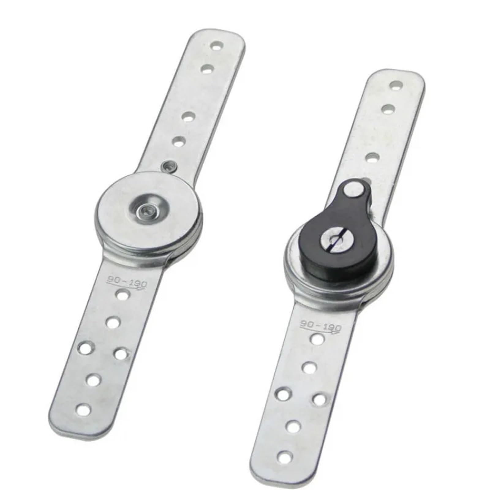Adjustable Hinges 2Pcs Ratchet Angle Adjust Hinge Used As Hardware for Sofa Headrest and Bed Fitting Parts(90 to 195 Degrees)