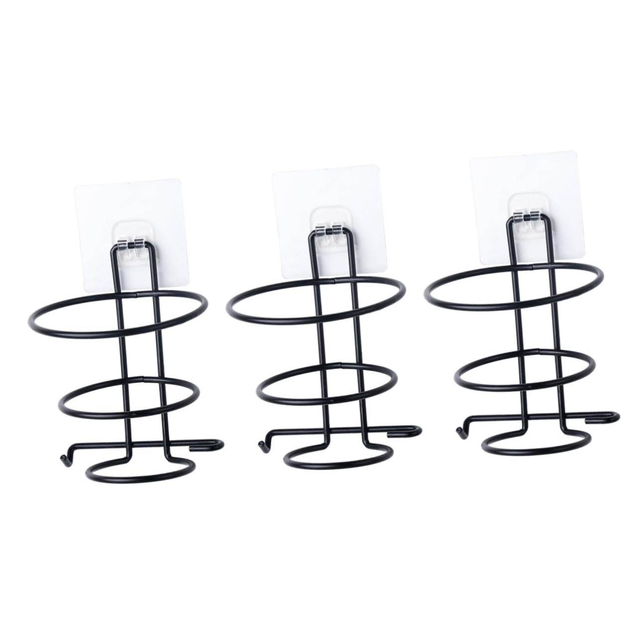 FRCOLOR 3 Piezas soporte para secador de pelo estanterias almacenaje estanterias trastero prateleiras arrumação color estanterias pared baño almacenamiento de secador de pelo