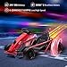 Kids Go-Kart, 12v Drift Kart with Dual 300w Brushless Motors, 8Mph Electric Go Kart, Battery Powered Ride on Racing Car, Rear Wear Resistant Nylon Tires, Music and Horn Honking,Red