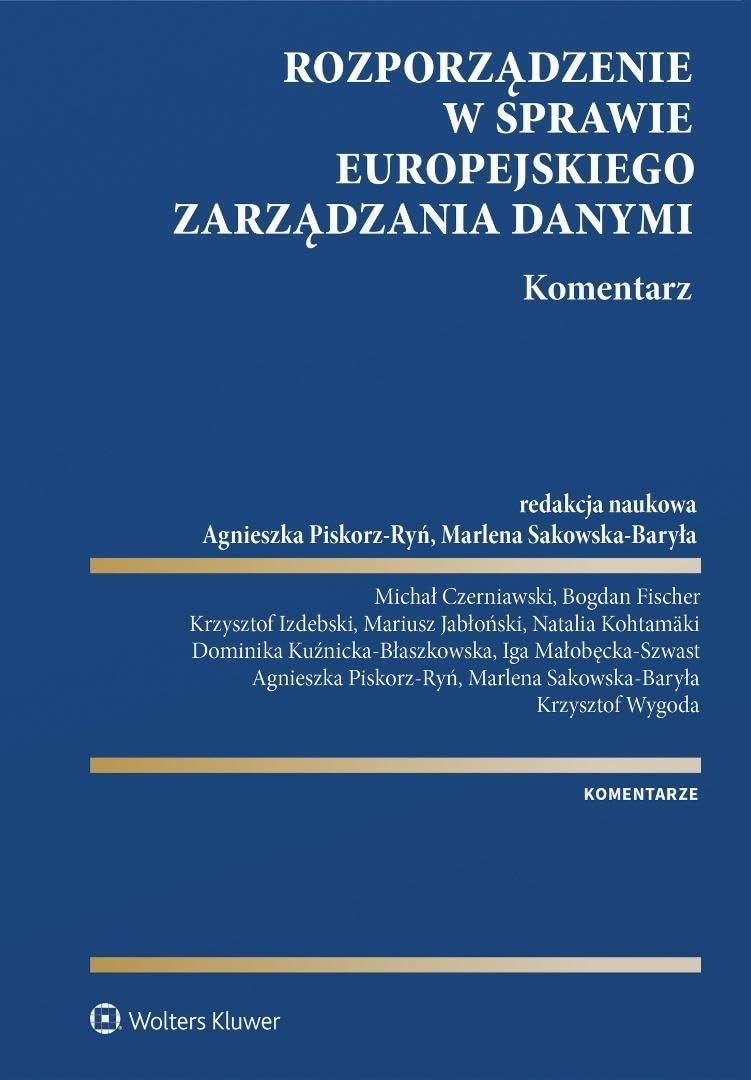 Rozporządzenie w sprawie europejskiego zarządzania danymi Komentarz