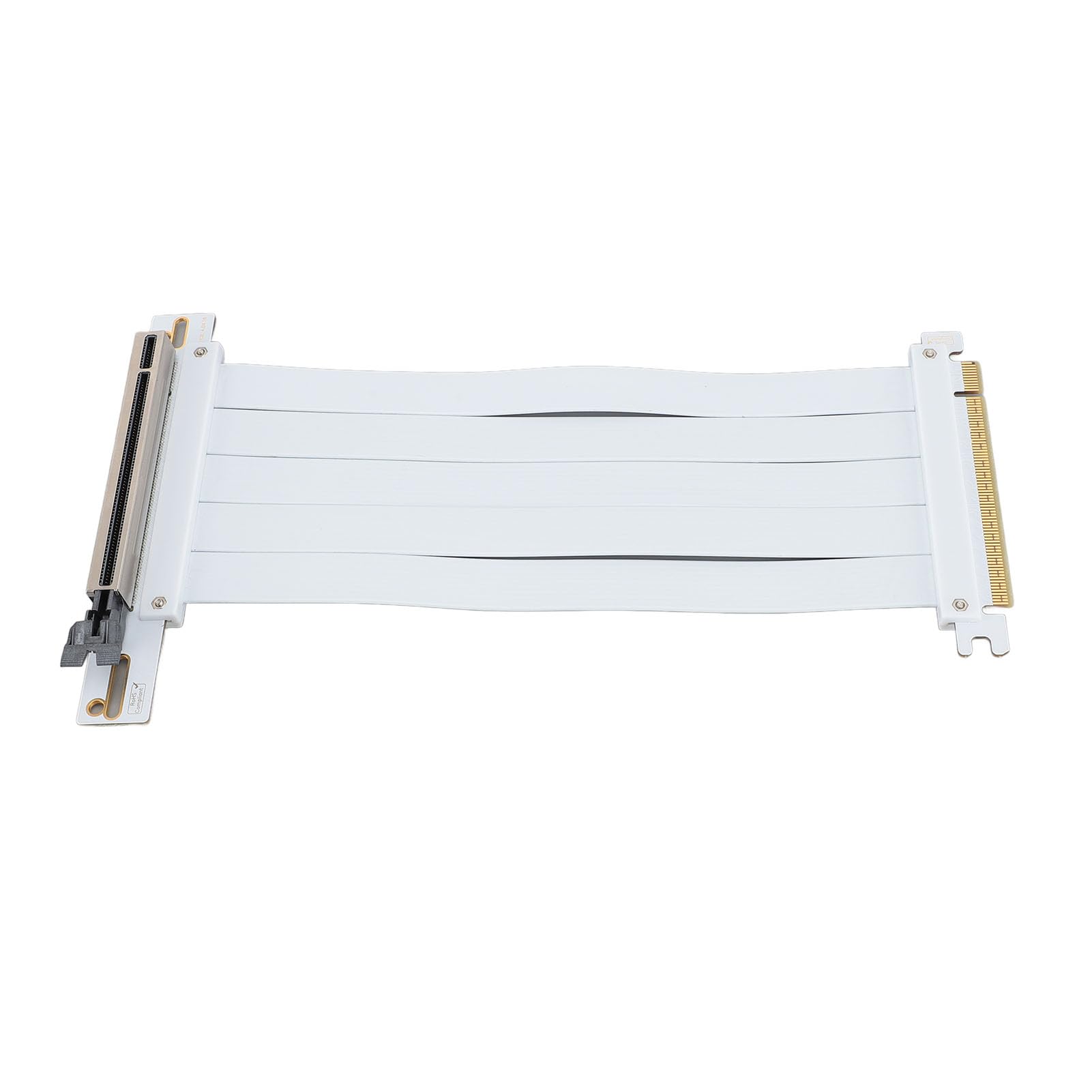 PCIE 4.0 Riser Cable, 90 Degree High Speed PCIE 4.0 X16 GPU Extension Cable, Flexible Graphics Card Extension Port, for RTX4090 (30cm)