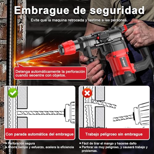 Mejores comprativas On-line Rotomartillos para concreto - los más vendidos. 22 Imagen adicional