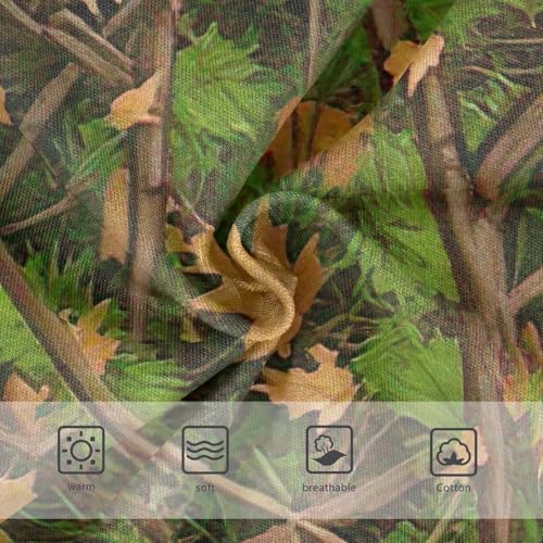 Camouflage Tree Branches Green Toddler Cotton Underwear, Cotton Underwear Girls, 2T–8 Years3