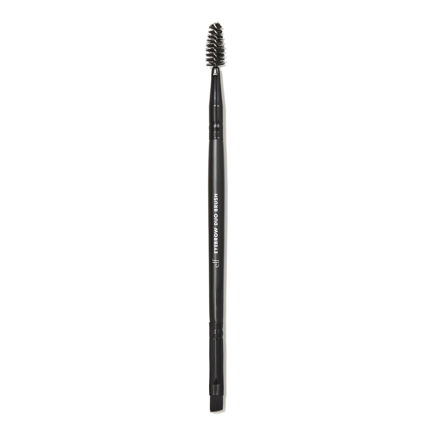 e.l.f. Eyebrow Duo Brush, Dual-Sided Brow Brush For A Polished Look, Flawlessly Fills & Shapes Brows, Vegan & Cruelty-Free