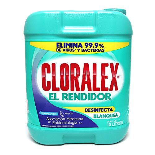 Cloros Y Desmanchadores, Pet Products Cloralex - Cloralex Blanqueador Regular 10 Lt, Pack of 1