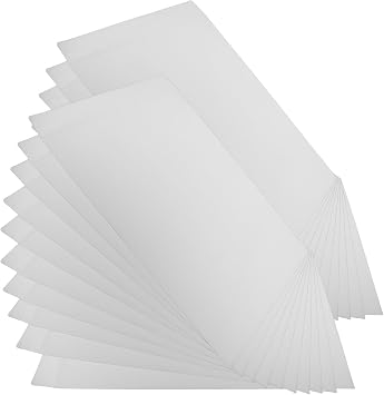 20pcs White C4 Cash Envelopes 140gsm Double Adhesive Paper Self-sealing Money Organizer Envelopes for Budgeting and Document Storage 30.4 X 22.9 Cm