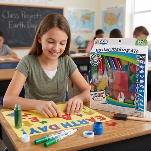 ArtSkills Poster Making Kit Science Fair Board Supplies - 274 Pieces - image 3