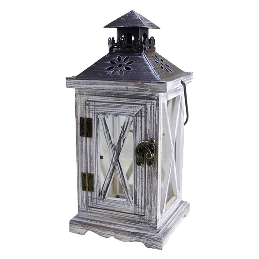 Bougeoirs pour table de mariage vintage suspendre en bois décoration de jardin