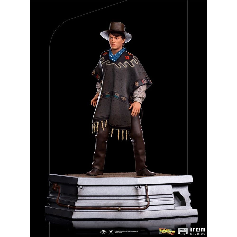 Iron Studio Retour-Vers LE Futur 3 - Marty Mcfly - Statuette 1:10 Kunstwaage - 23 cm