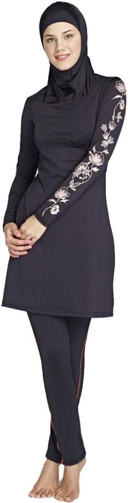 YEESAM Muslim Swimwear for Women Girls Modest Islamic Hijab Burkini Swimsuits