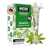 Instick - Bebida instantánea sin azúcar - Aspérule - Lote de 12 unidades para 12 x 0,5 l - Vegano - Bajo en calorías - Con vitamina C - Aromatizado - Polvo instantáneo - Sabor para el agua