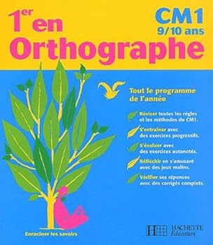 Paperback Premier en orthographe CM1 2001 Book