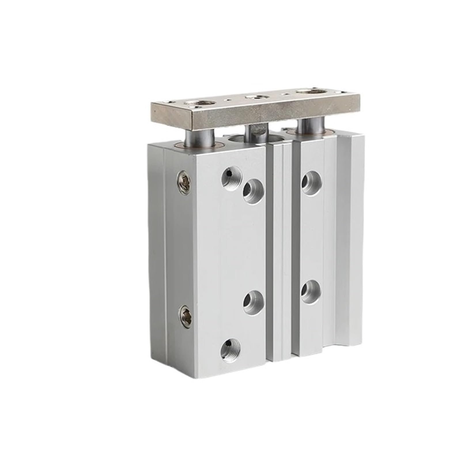 Cylindre pneumatique TCM32 compact anti-rotation pour guidage de précision machine