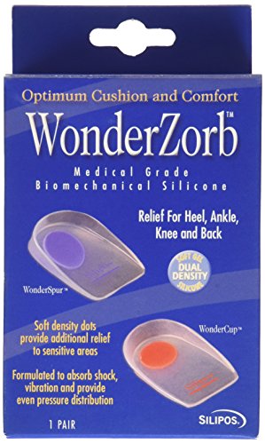 MC Silipos Wonder-Spur Soft Silicone Heel Cup, Medium