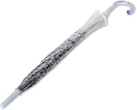 Vista 4 de ShedRain Paraguas de burbujas, transparente, lluvia y resistente al viento, perfecto para bodas, bailes, eventos al aire libre, apertura automática