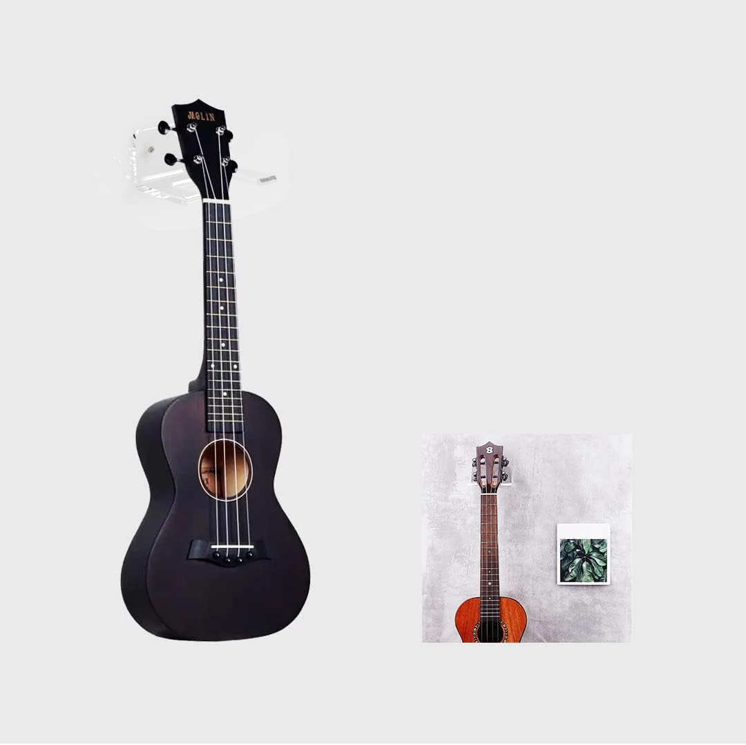 LEILIN guitar wall mount guitar wall hanger guitar stand|Acrylic Wall Mount Rack for Guitar Violin Ukulele-1 pieces