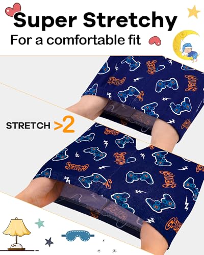 Image of DAUGHTER QUEEN Boys Pajamas 18-24 Months Gamer PJs 100% Cotton Long Sleeve Pj Sets Baby Toddler Sleepwear Game Jammies Sleeping Clothes Outfits 18m /Mo 24m /Mth