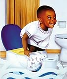 African American Potty Boy (10x8 inches - Unframed Art Print - Black Bathroom Art)