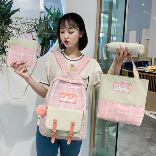 Image of Tinytot 30 Litre Japanese Korean Style School Bag Water-Resistant Laptop & Travel Backpack - Unisex Large 18 Inches Multipurpose Student Backpack for Boys & Girls, Men & Women