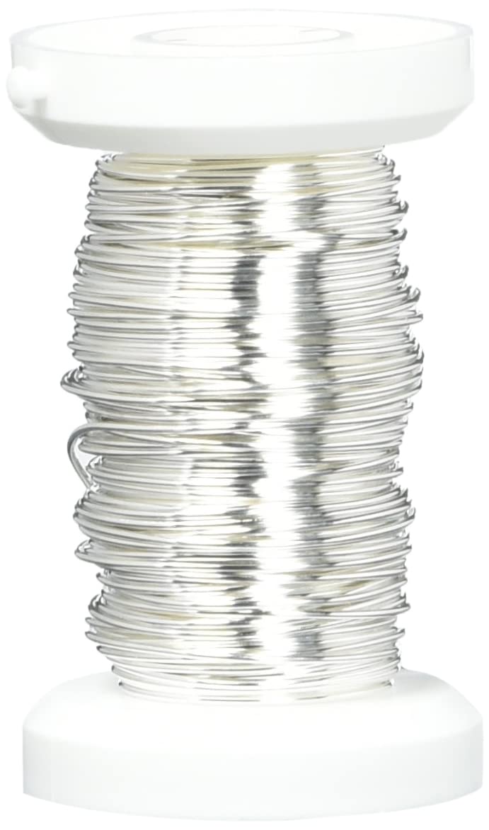 Glorex Filo D'Argento, 0,6 Mm, 10 M, Anima In Rame Argentato