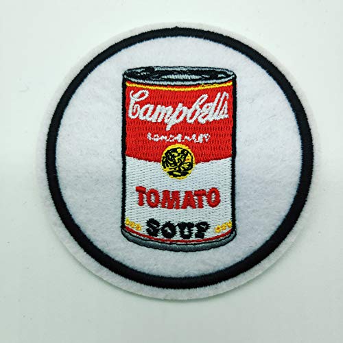 Patch Campbell's Sopp Latas de 7,62 cm Pop Art WARHOL