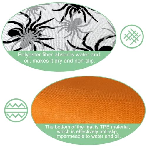 Tapis de cuisine lavable et antidérapant haute performance lot de 2 - 6