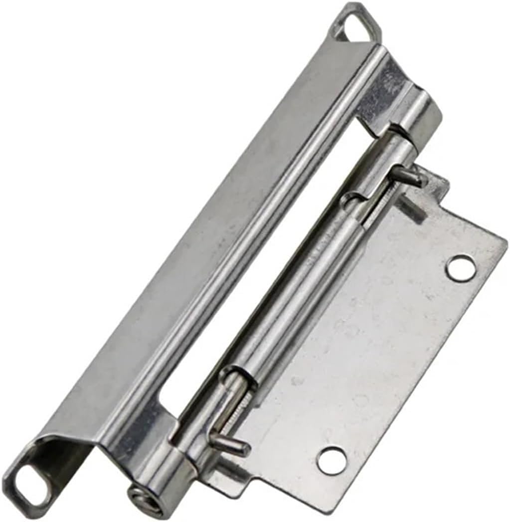 Concealed Hinge of Industrial Machinery Equipment Box Removable 304 Stainless Steel Hinge 1Pcs(CL268-2(High20.5))