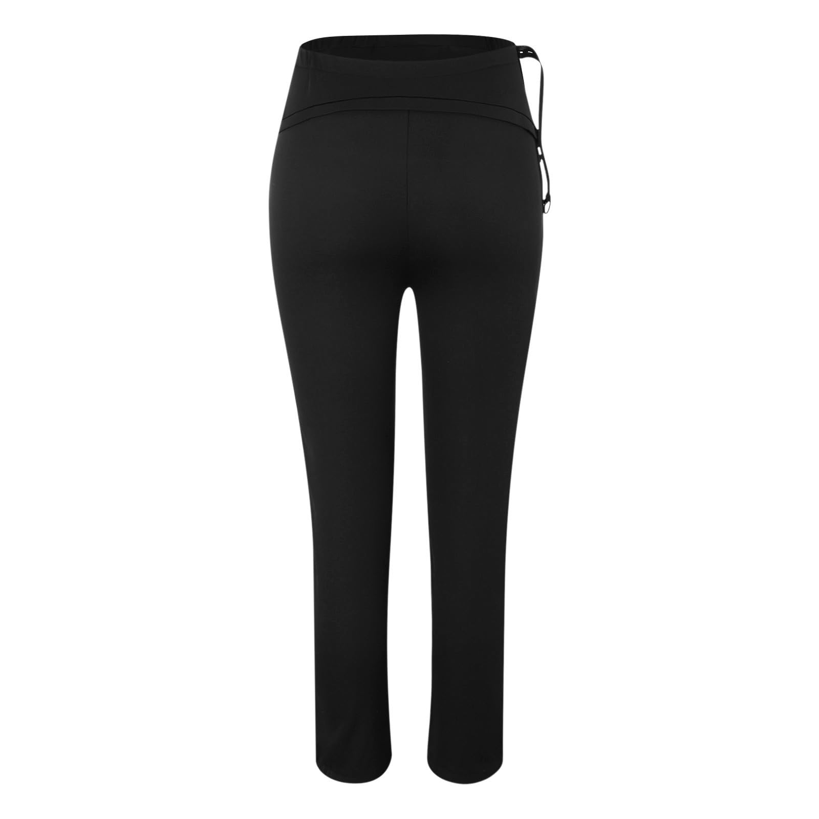 Pantalones de maternidad cómodos sobre el vientre para mujer, pantalones capri casuales para el trabajo, jeans elásticos