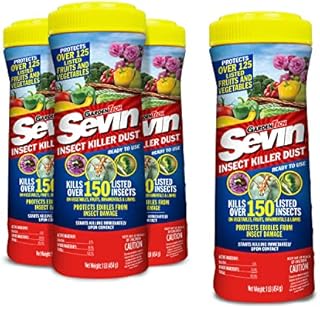 Sevin 100545891 Insect Killer Dust, 1 LB, 4-Pack, 1lb, None