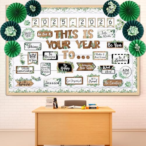 Décorations en papier de motivation contre la routine de rentrée