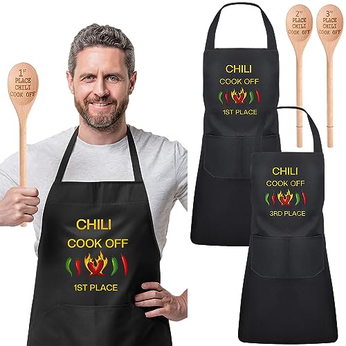 Taiyin 6 Pcs Chili Cook off Prizes Set Funny Chili