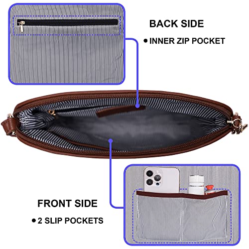 Image of Solene Womens Lightweight Medium Crossbody Purse with Tassel, Perfect Size Crossbody Bags for Daily Use, travel