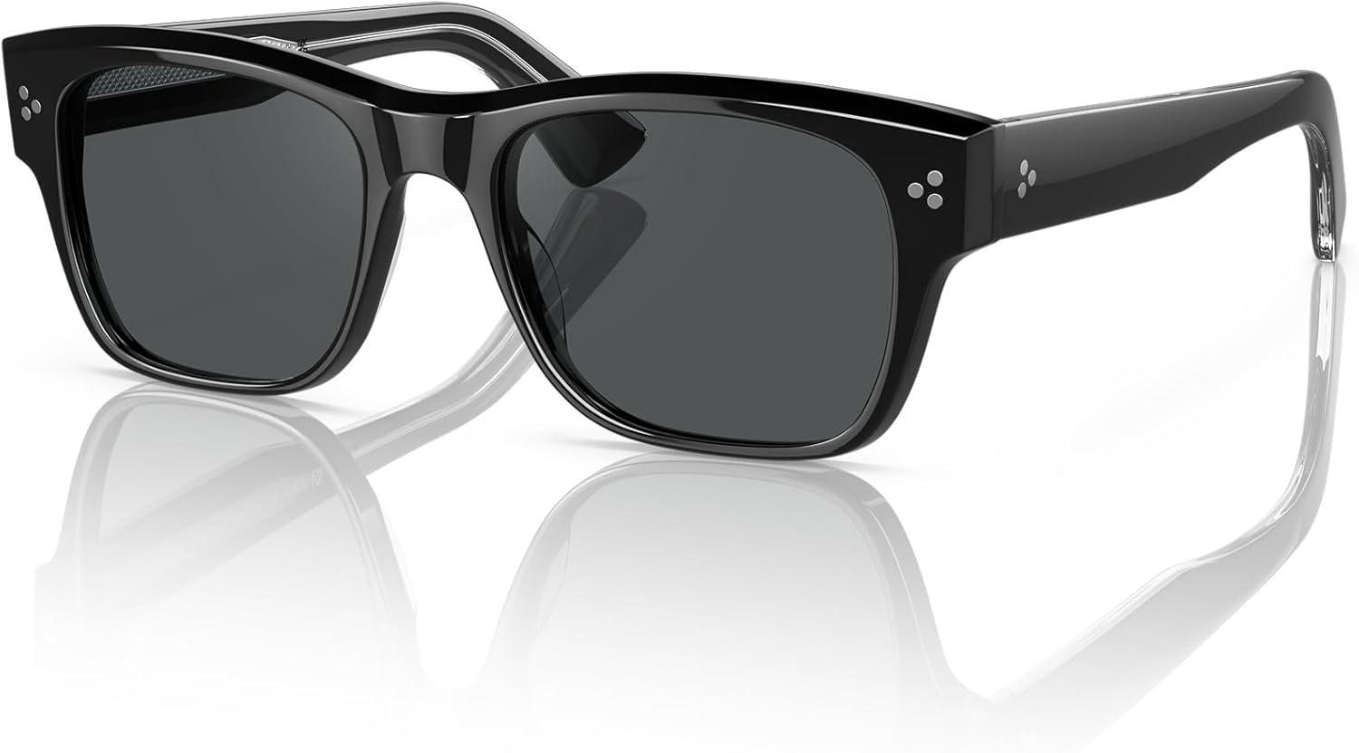 CARFIA Retro Men's Sunglasses Womens Polarized Thick Acetate Frame, Durable Metal Hinge, Premium Three-Point Rivets Glasses