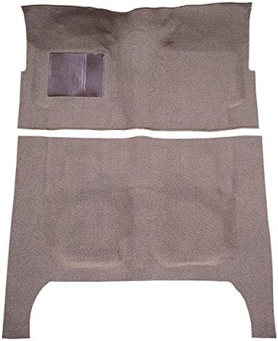 ACC Automotive Carpet Compatible with 1963 to 1964 Ford Galaxie, 4 Door Sedan Auto with Foot Wells (614-Medium Saddle Nylon Loop)