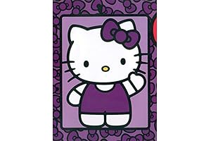 Cuddly Hello Kitty Purple Blanket