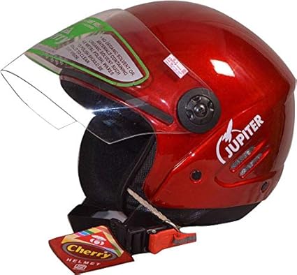 Cherry Jupiter Men and Women Open Face ISI Certified Modular Bike and Scooty Helmet
