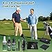 Golf Club Cleaning Kit, 8-in-1 Club Care Set with Cleaner, Brush, Groove Sharpener, Grip Cleaner, Polish, Magnetic Towel, Ball Towel & Portable Bag - Restores Shine, Removes Rust, Renews Grip